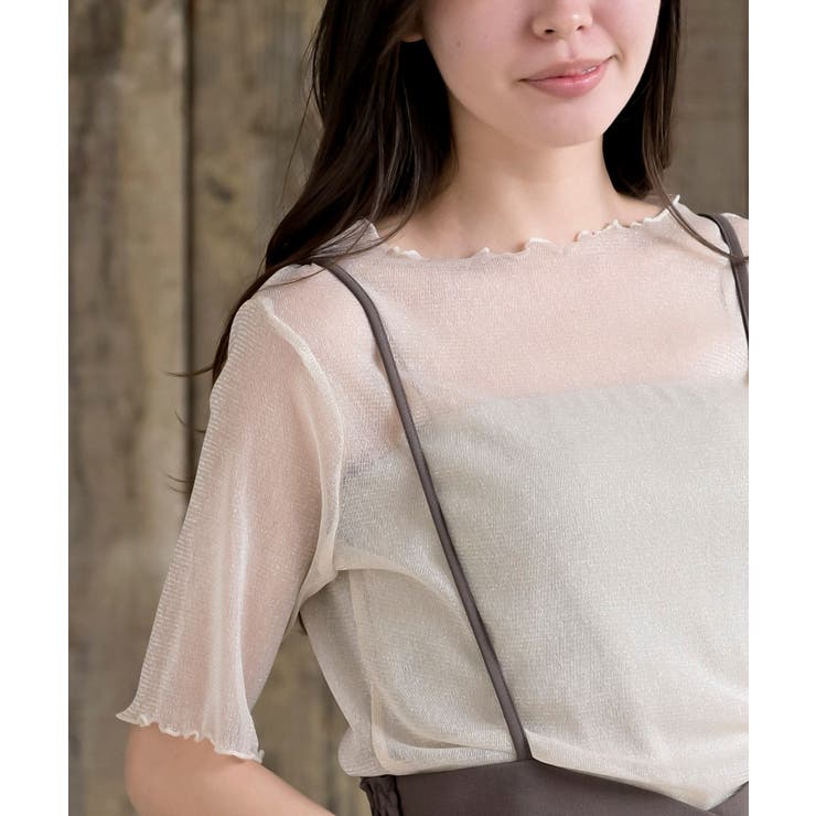 ラメシアークルーネックカットソー | rps | 詳細画像14 