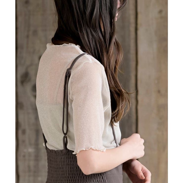 ラメシアークルーネックカットソー | rps | 詳細画像17 