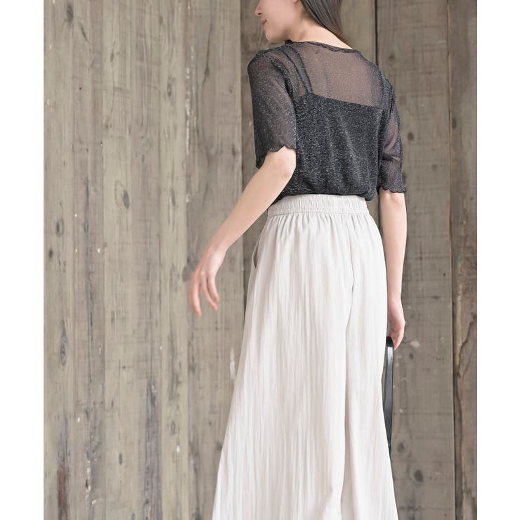 ラメシアークルーネックカットソー | rps | 詳細画像28 