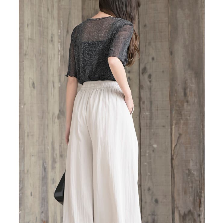 ラメシアークルーネックカットソー | rps | 詳細画像29 