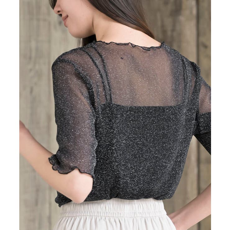 ラメシアークルーネックカットソー | rps | 詳細画像32 