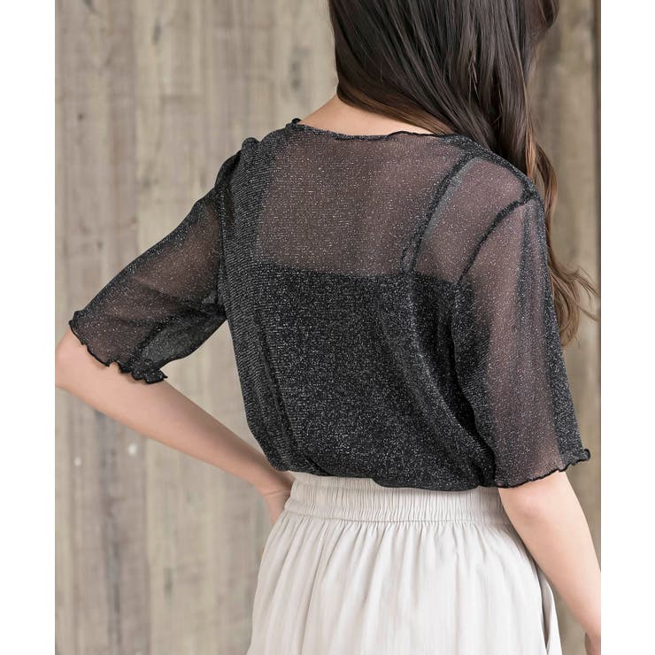 ラメシアークルーネックカットソー | rps | 詳細画像33 