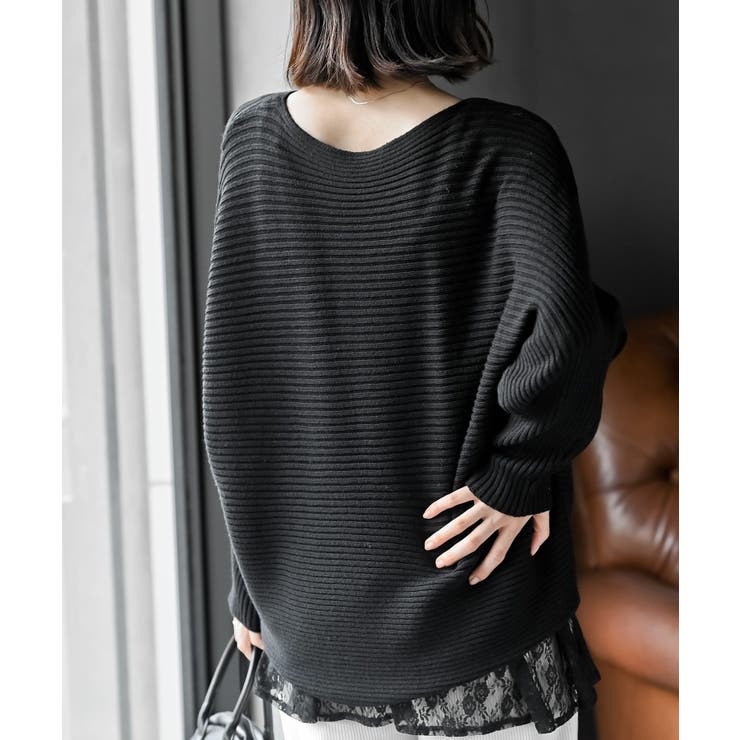 ドルマンリブニットプルオーバー | rps | 詳細画像44 