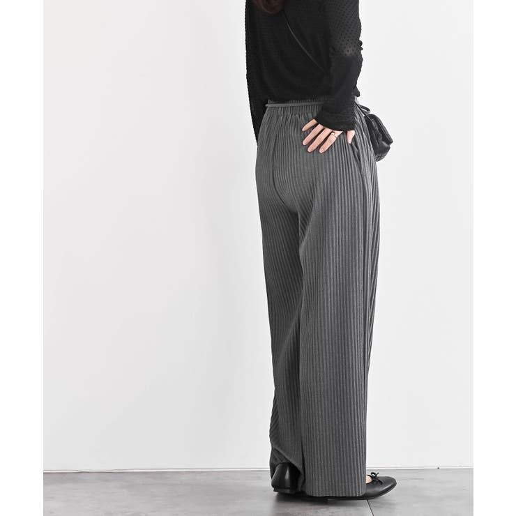 ラメカットジョーゼットプリーツパンツ | rps | 詳細画像12 