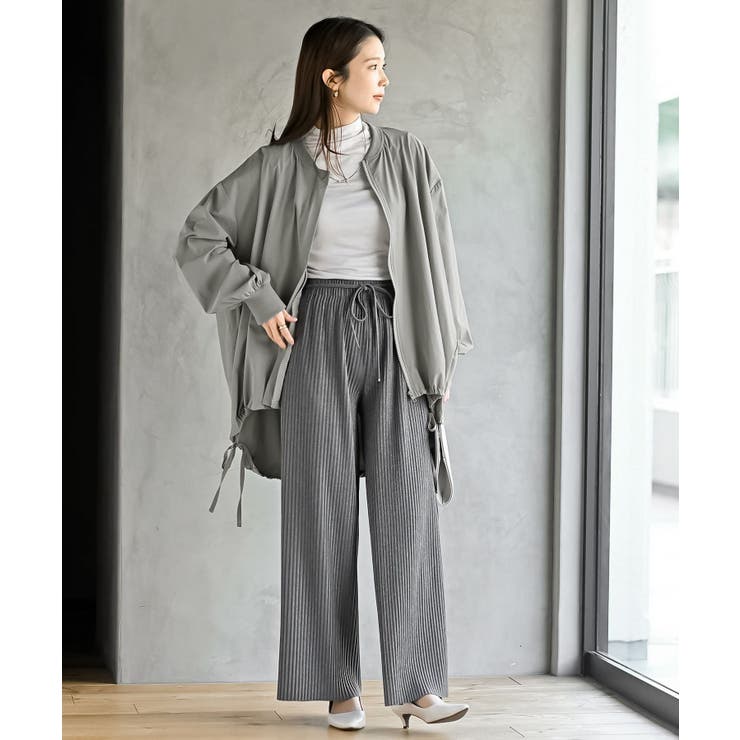 ラメカットジョーゼットプリーツパンツ | rps | 詳細画像18 