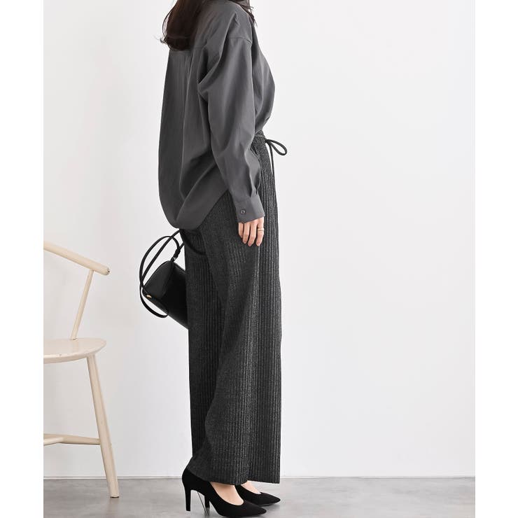 ラメカットジョーゼットプリーツパンツ | rps | 詳細画像21 