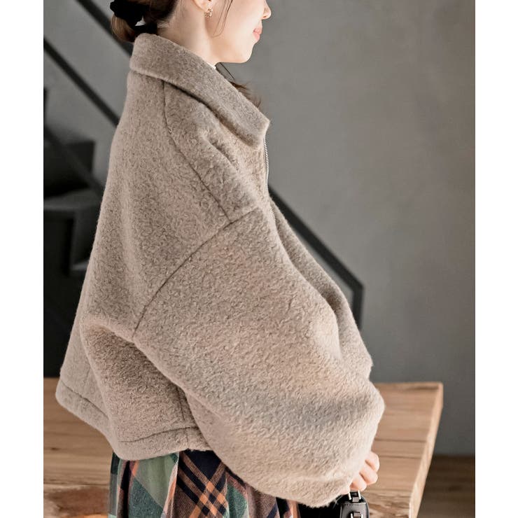 ボリューム袖ＺＩＰジャケット | rps | 詳細画像16 