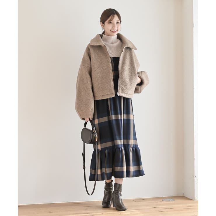 ボリューム袖ＺＩＰジャケット | rps | 詳細画像17 