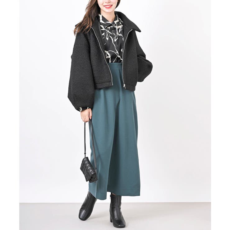 ボリューム袖ＺＩＰジャケット | rps | 詳細画像28 