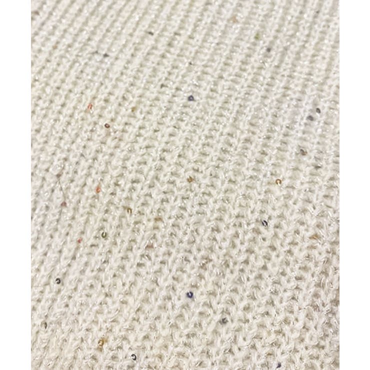 ラメスパンコールニットプルオーバー | rps | 詳細画像10 