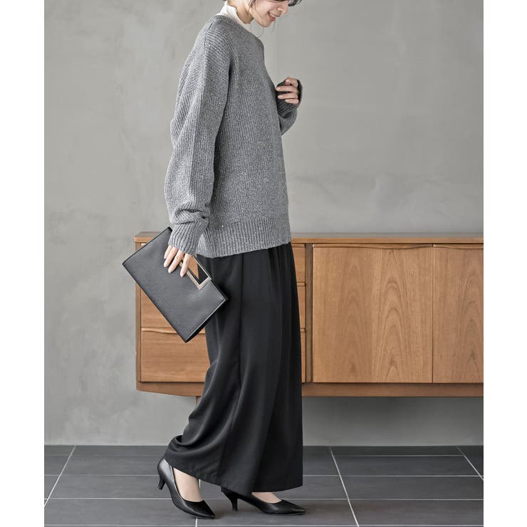 ラメスパンコールニットプルオーバー | rps | 詳細画像22 