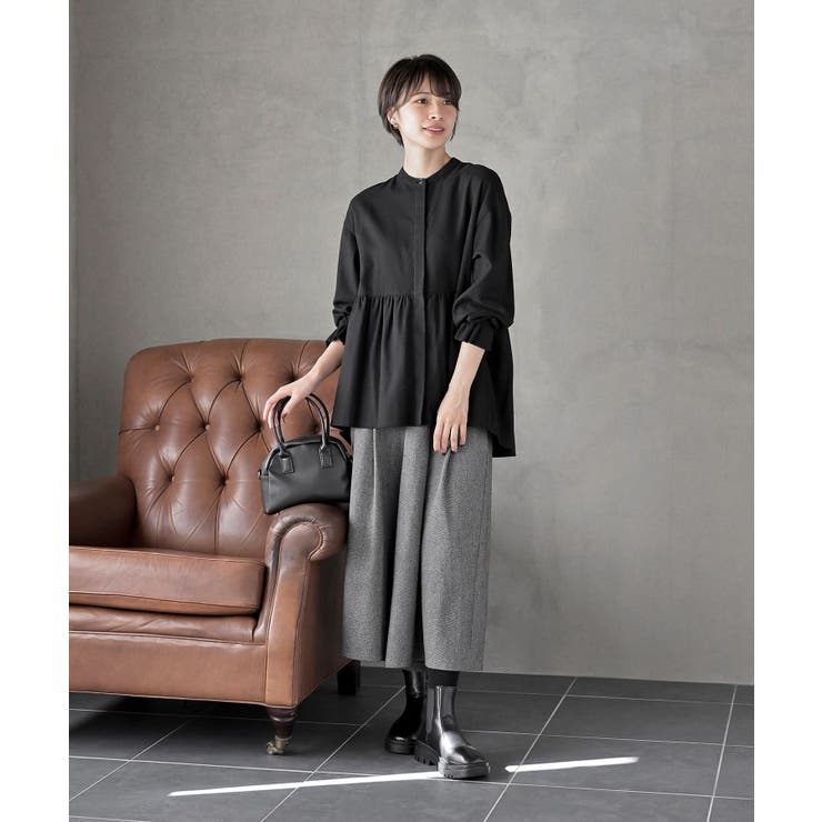 ネル起毛ＢＡＣＫティアードブラウス | rps | 詳細画像10 