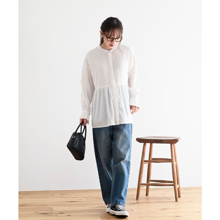 ネル起毛ＢＡＣＫティアードブラウス | rps | 詳細画像19 