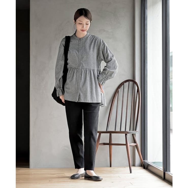 ネル起毛ＢＡＣＫティアードブラウス | rps | 詳細画像2 