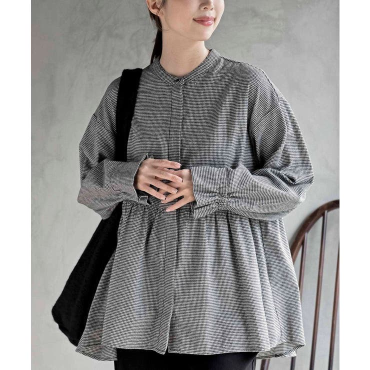 ネル起毛ＢＡＣＫティアードブラウス | rps | 詳細画像6 