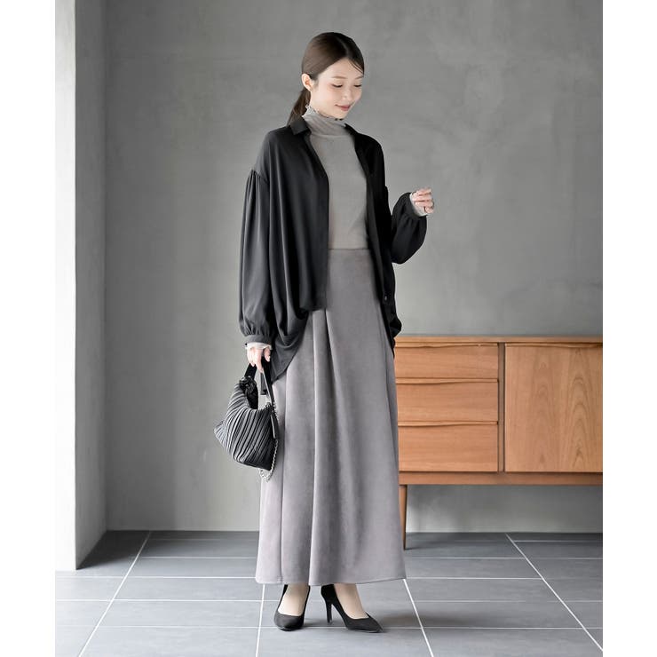 ＢＡＣＫプリーツ裾タックブラウス | rps | 詳細画像10 