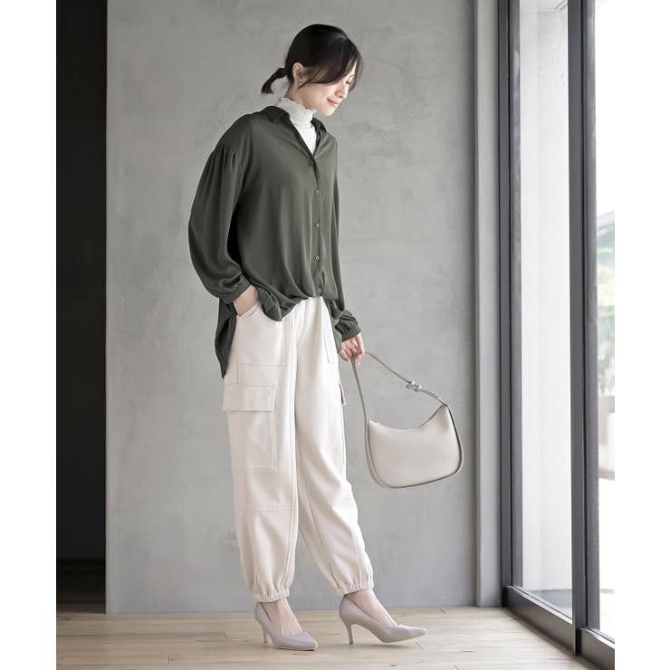 ＢＡＣＫプリーツ裾タックブラウス | rps | 詳細画像18 