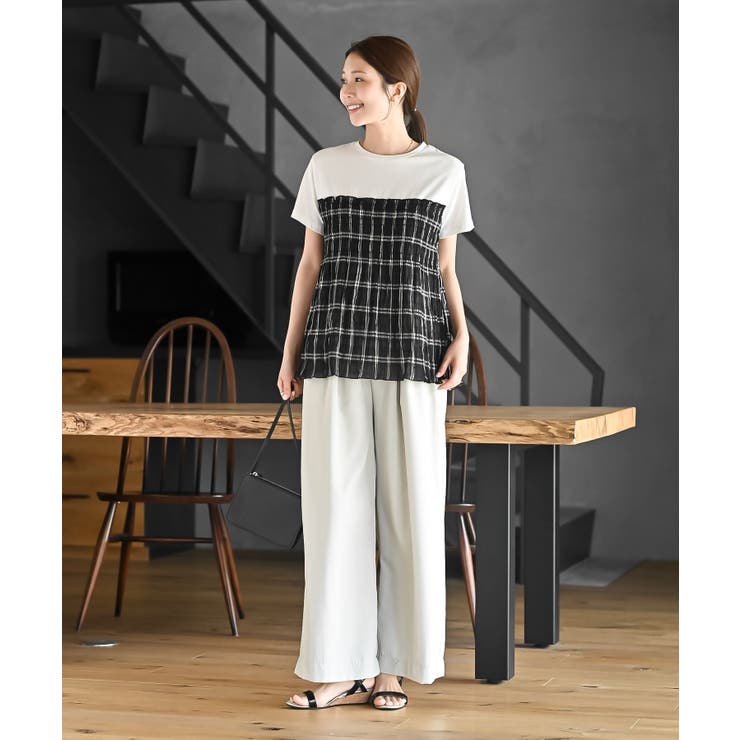 異素材シャーリングドッキングＴ | rps | 詳細画像10 