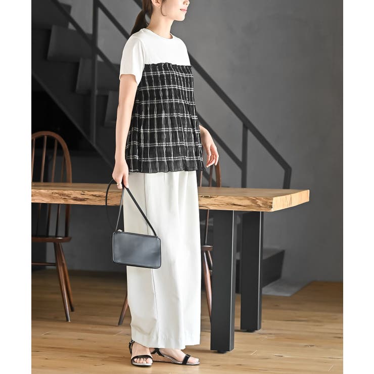 異素材シャーリングドッキングＴ | rps | 詳細画像13 