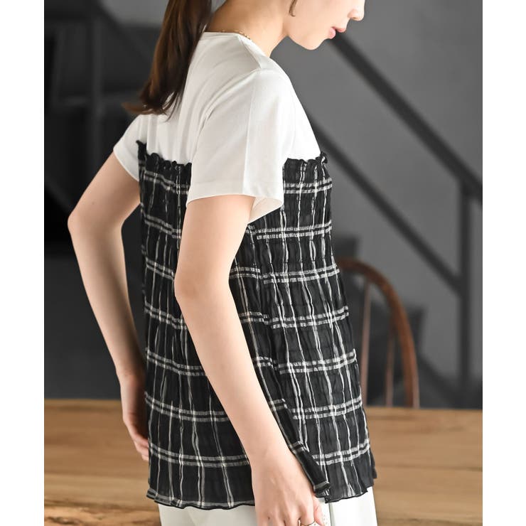 異素材シャーリングドッキングＴ | rps | 詳細画像17 