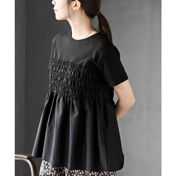 異素材シャーリングドッキングＴ | rps | 詳細画像23 