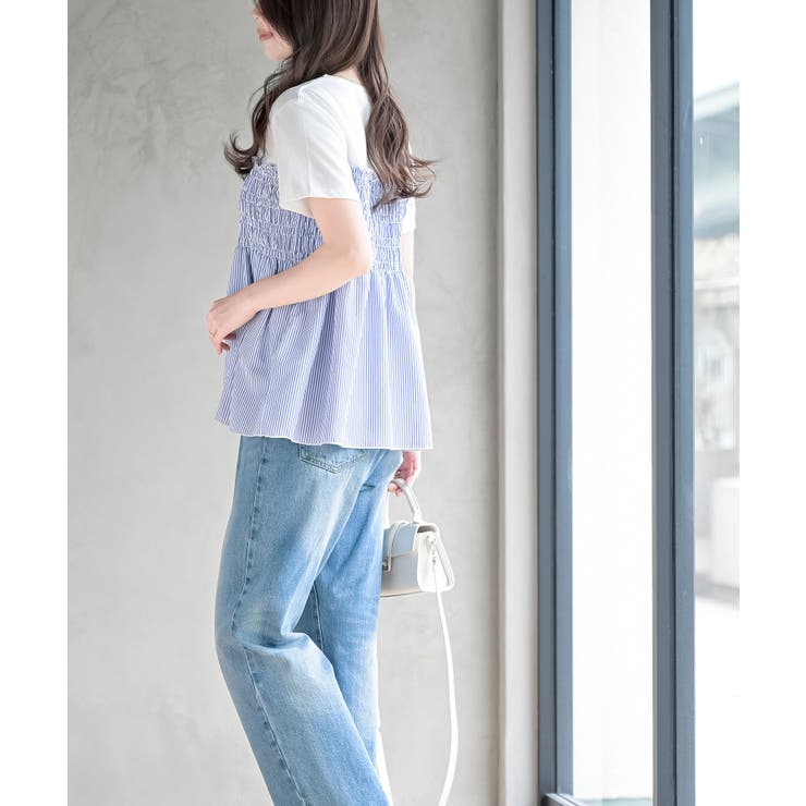 異素材シャーリングドッキングＴ | rps | 詳細画像27 