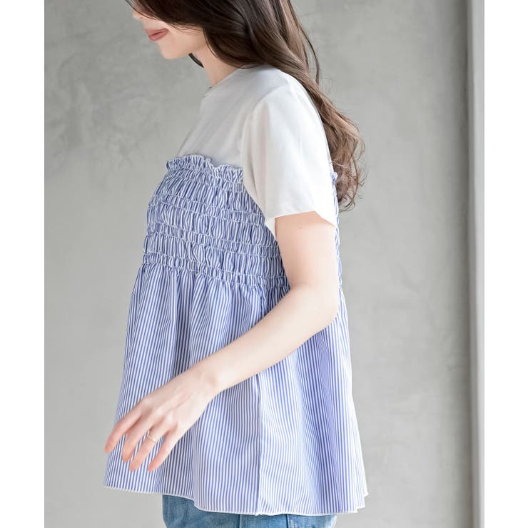 異素材シャーリングドッキングＴ | rps | 詳細画像31 