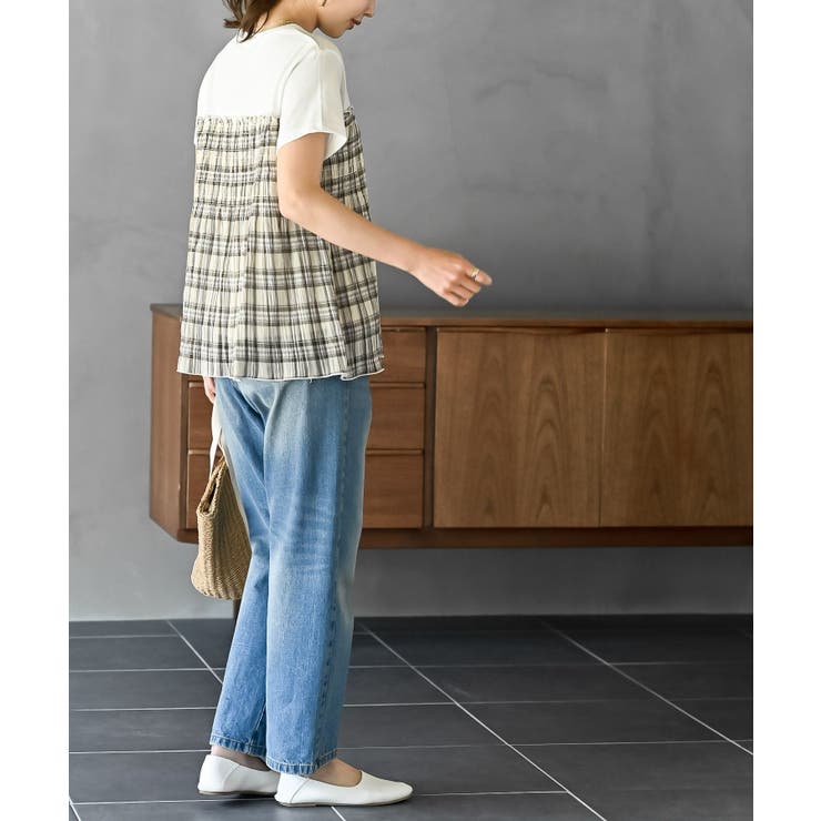 異素材シャーリングドッキングＴ | rps | 詳細画像5 