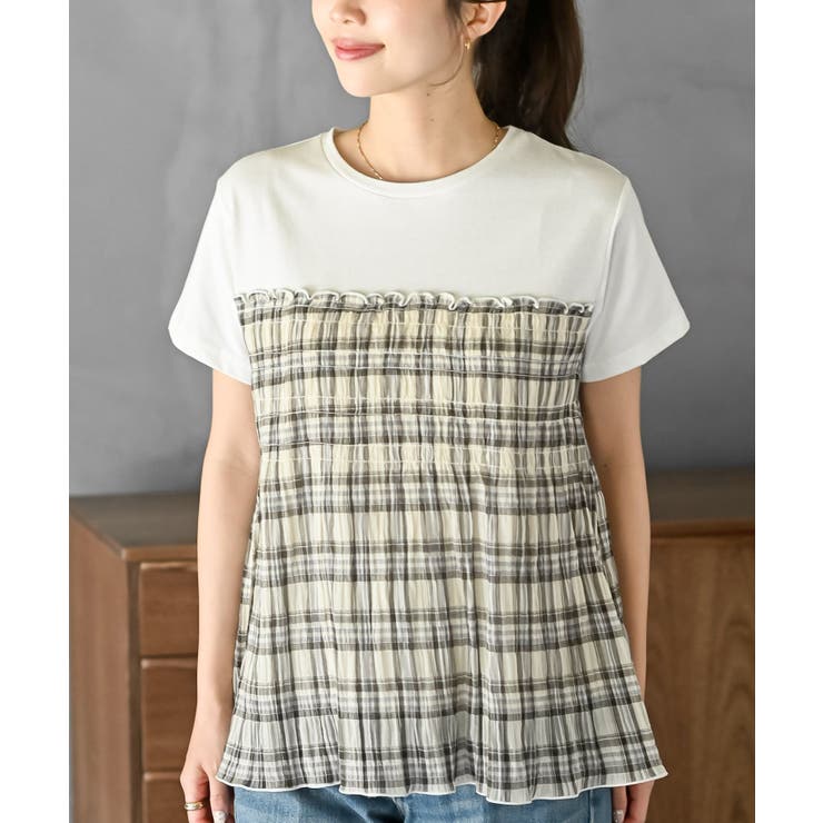 異素材シャーリングドッキングＴ | rps | 詳細画像7 