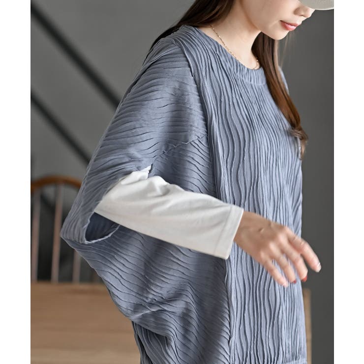 インナーＳＥＴウェーブジャガードプルオーバーアンサンブル | rps | 詳細画像23 