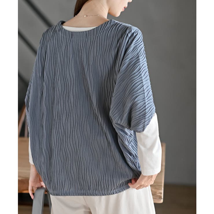 インナーＳＥＴウェーブジャガードプルオーバーアンサンブル | rps | 詳細画像24 