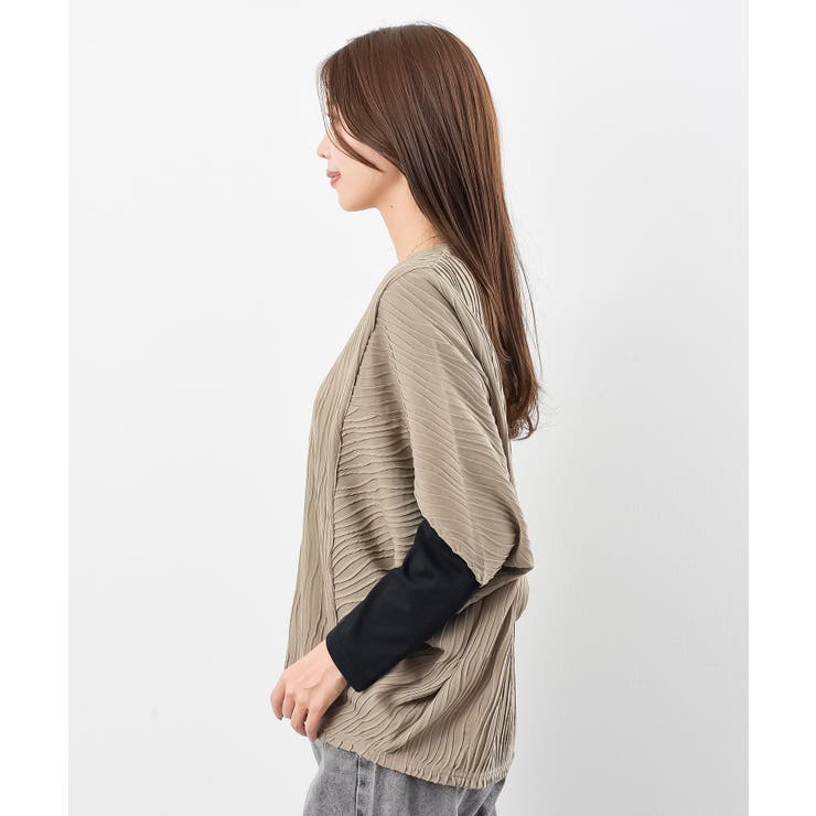 インナーＳＥＴウェーブジャガードプルオーバーアンサンブル | rps | 詳細画像26 