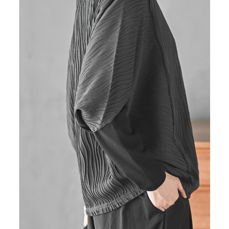 インナーＳＥＴウェーブジャガードプルオーバーアンサンブル | rps | 詳細画像9 