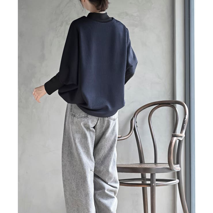 インナーＳＥＴふくれランダムボーダープルオーバー | rps | 詳細画像13 