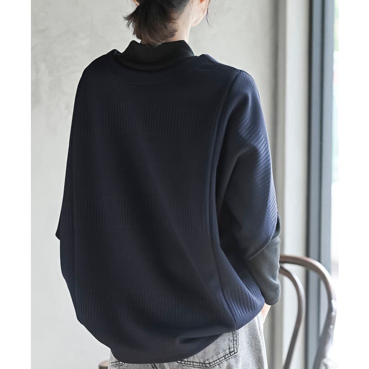 インナーＳＥＴふくれランダムボーダープルオーバー | rps | 詳細画像17 