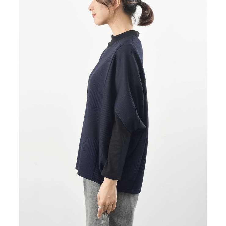 インナーＳＥＴふくれランダムボーダープルオーバー | rps | 詳細画像19 