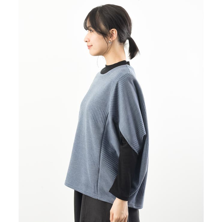 インナーＳＥＴふくれランダムボーダープルオーバー | rps | 詳細画像26 