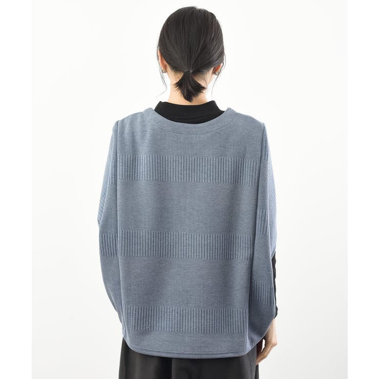 インナーＳＥＴふくれランダムボーダープルオーバー | rps | 詳細画像27 