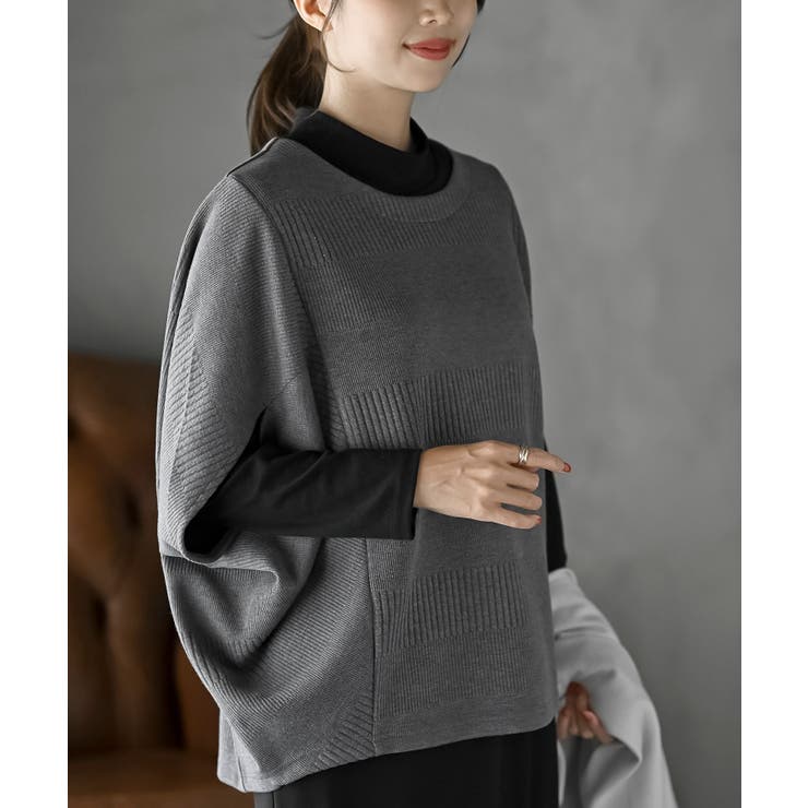 インナーＳＥＴふくれランダムボーダープルオーバー | rps | 詳細画像9 