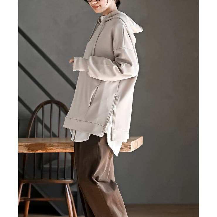 サイドＺＩＰダンボールワイドパーカー | rps | 詳細画像3 