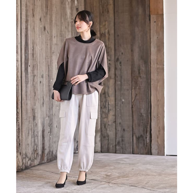 インナーＳＥＴスエードポンチプルオーバーアンサンブル | rps | 詳細画像10 