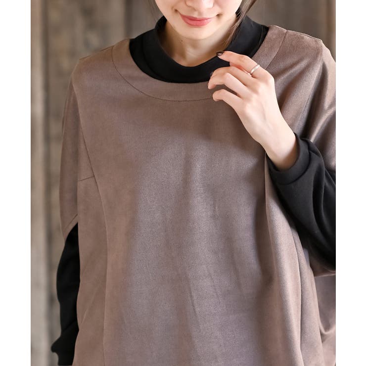 インナーＳＥＴスエードポンチプルオーバーアンサンブル | rps | 詳細画像14 