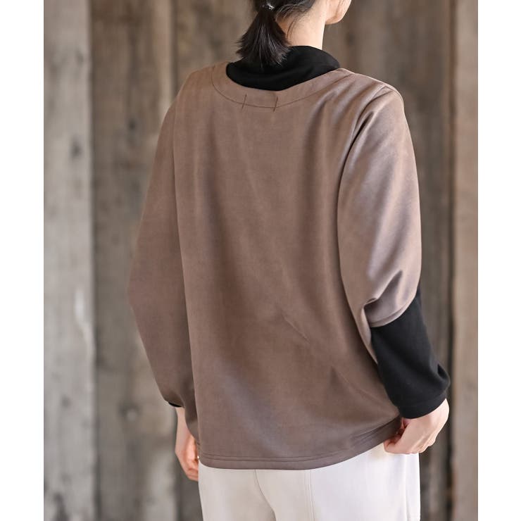 インナーＳＥＴスエードポンチプルオーバーアンサンブル | rps | 詳細画像16 