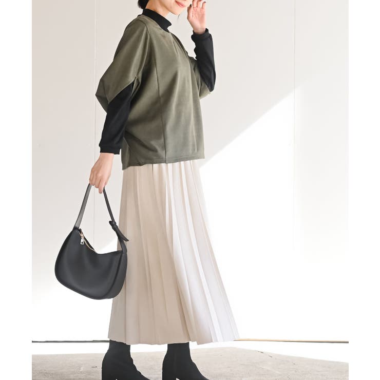 インナーＳＥＴスエードポンチプルオーバーアンサンブル | rps | 詳細画像21 