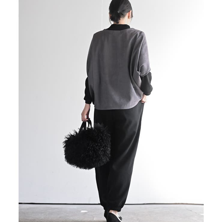 インナーＳＥＴスエードポンチプルオーバーアンサンブル | rps | 詳細画像4 