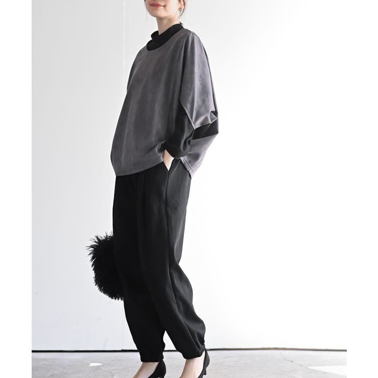 インナーＳＥＴスエードポンチプルオーバーアンサンブル | rps | 詳細画像5 