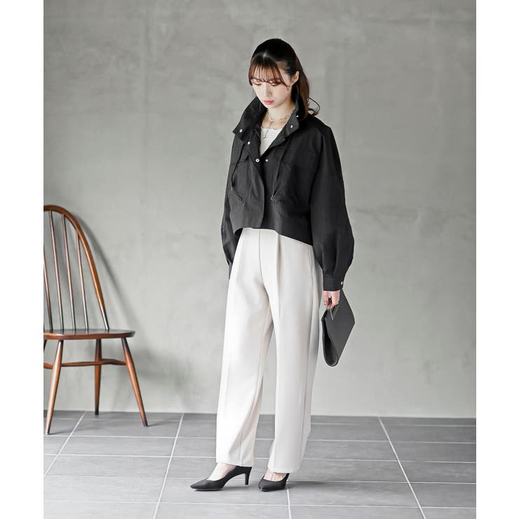 スタンドショートナイロンジャケット | rps | 詳細画像11 