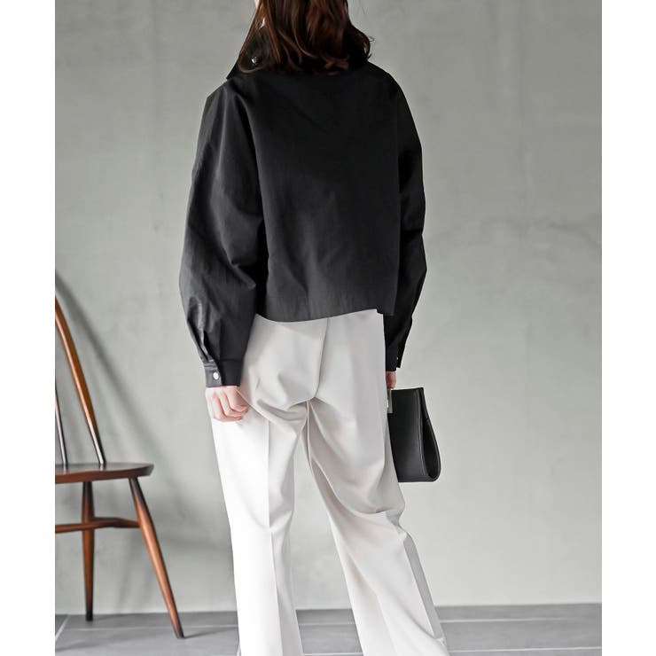 スタンドショートナイロンジャケット | rps | 詳細画像13 