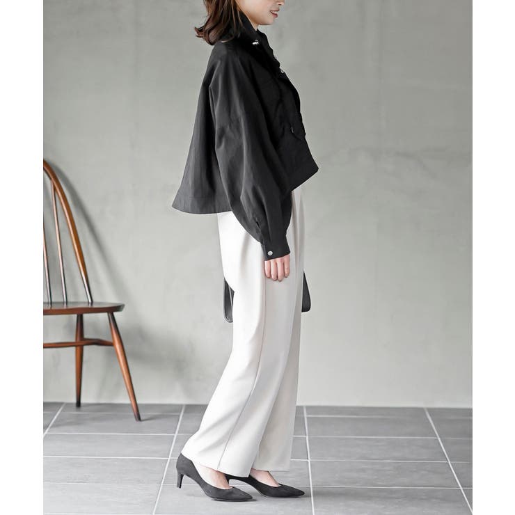 スタンドショートナイロンジャケット | rps | 詳細画像14 