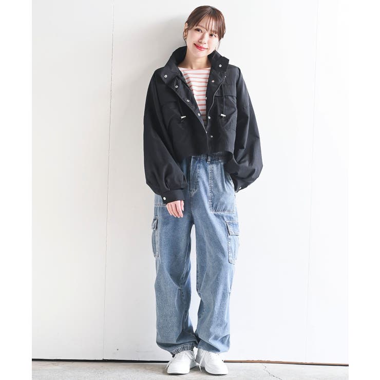 スタンドショートナイロンジャケット | rps | 詳細画像19 